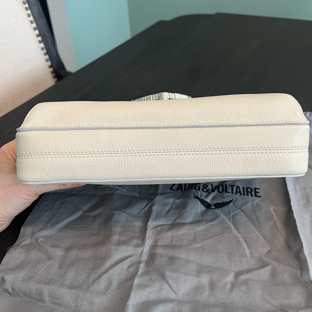 NWT Zadig & Voltaire Borderlne Daily Leather Crossbody Bag - Picture 8 of 16